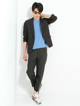 JOURNAL STANDARD EC担当さん（メンズ・180cm）の夏コーディネート