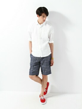 JOURNAL STANDARD EC担当さん（メンズ・180cm）の夏コーディネート