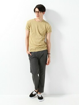 JOURNAL STANDARD EC担当さん（メンズ・180cm）の夏コーディネート