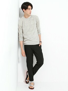 JOURNAL STANDARD EC担当さん（メンズ・180cm）の夏コーディネート