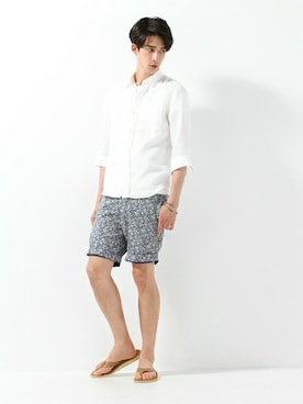 JOURNAL STANDARD EC担当さん(メンズ・180cm)の夏コーディネート