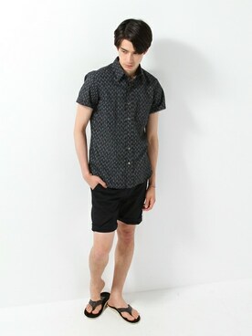 JOURNAL STANDARD EC担当さん(メンズ・180cm)の夏コーディネート