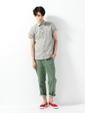 JOURNAL STANDARD EC担当さん（メンズ・180cm）の夏コーディネート