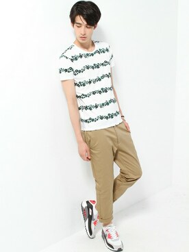 JOURNAL STANDARD EC担当さん(メンズ・180cm)の夏コーディネート