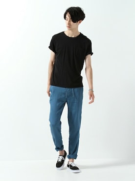 JOURNAL STANDARD EC担当さん（メンズ・180cm）の夏コーディネート