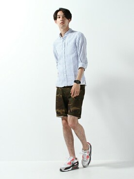 JOURNAL STANDARD EC担当さん（メンズ・180cm）の夏コーディネート