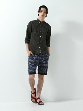 JOURNAL STANDARD EC担当さん(メンズ・180cm)の夏コーディネート