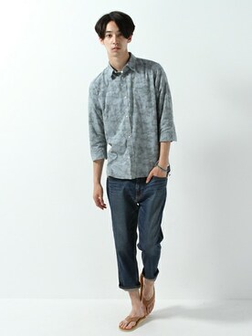 JOURNAL STANDARD EC担当さん(メンズ・180cm)の夏コーディネート