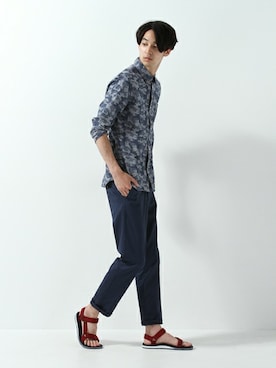 JOURNAL STANDARD EC担当さん(メンズ・180cm)の夏コーディネート