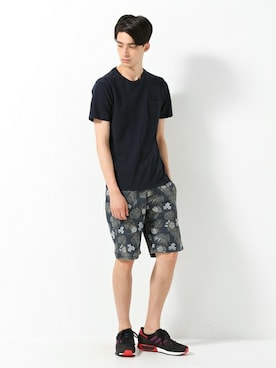 JOURNAL STANDARD EC担当さん（メンズ・180cm）の夏コーディネート