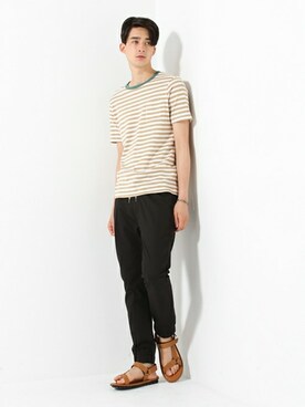 JOURNAL STANDARD EC担当さん（メンズ・180cm）の夏コーディネート