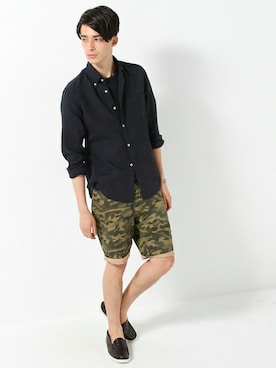 JOURNAL STANDARD EC担当さん（メンズ・180cm）の夏コーディネート