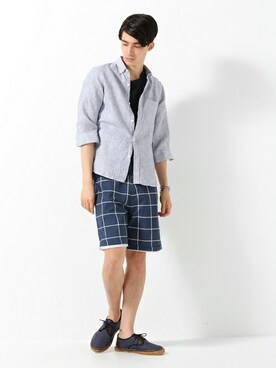 JOURNAL STANDARD EC担当さん（メンズ・180cm）の夏コーディネート