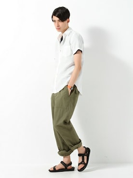 JOURNAL STANDARD EC担当さん（メンズ・180cm）の夏コーディネート