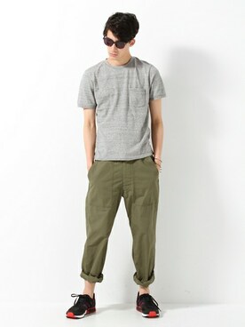 JOURNAL STANDARD EC担当さん（メンズ・180cm）の夏コーディネート