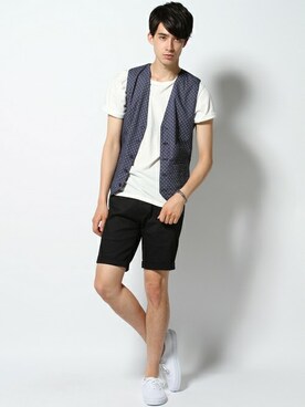 JOURNAL STANDARD EC担当さん（メンズ・180cm）の夏コーディネート