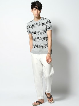 JOURNAL STANDARD EC担当さん（メンズ・180cm）の夏コーディネート