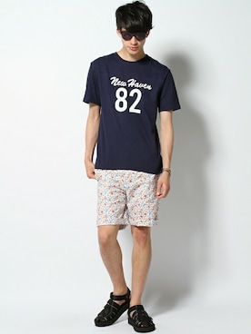 JOURNAL STANDARD EC担当さん（メンズ・180cm）の夏コーディネート