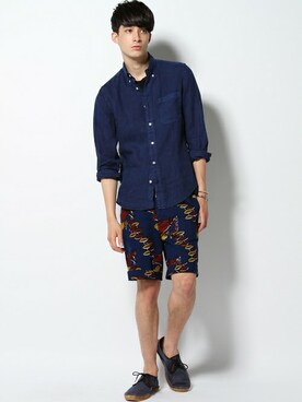 JOURNAL STANDARD EC担当さん（メンズ・180cm）の夏コーディネート