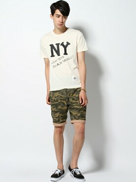 JOURNAL STANDARD EC担当さん（メンズ・180cm）の夏コーディネート