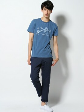 JOURNAL STANDARD EC担当さん(メンズ・180cm)の夏コーディネート