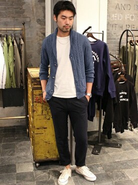 JOURNAL STANDARD EC担当さん（メンズ・180cm）の秋コーディネート