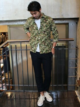 JOURNAL STANDARD EC担当さん（メンズ・180cm）の秋コーディネート