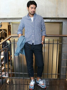 JOURNAL STANDARD EC担当さん（メンズ・180cm）の秋コーディネート