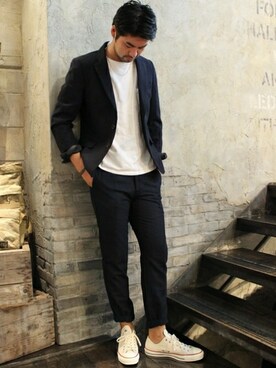 JOURNAL STANDARD EC担当さん（メンズ・180cm）の秋コーディネート