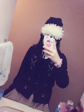 「これから学校」｜もえりん✩⃛さん（レディース・154cm）の冬コーディネート