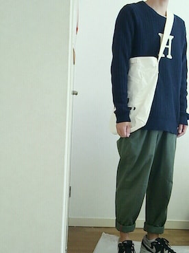 ばんさん（メンズ・163cm）の秋コーディネート