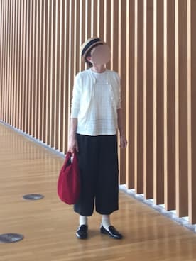 「Marc by Marc Jacobs（マークバイマークジェイコブス）のアイテム（その他シューズ）」を使った、keiさん（レディース・155cm）の春コーディネート