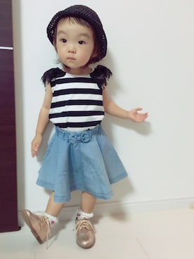 nicori.さん（キッズ・80cm）の夏コーディネート