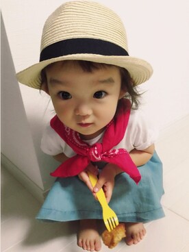 nicori.さん（キッズ・80cm）の夏コーディネート