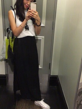 「H&M（エイチ・アンド・エム）のアイテム（サングラス）」を使った、kimly.98sさん（レディース・151cm）の秋コーディネート