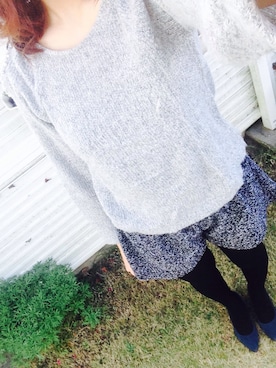 「vanillaのアイテム」を使った、だーすーさん（レディース・169cm）の冬コーディネート