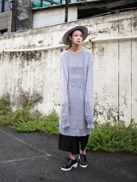 「streetsnap」｜「アイテム（その他シューズ）」を使った、Miriam Mibaoさん（レディース・163cm）の春コーディネート