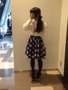 「reinette et mirabelle（レネット エ ミラベル）のアイテム（アクセサリー）」を使った、ゆこさん（レディース・156cm）の春コーディネート