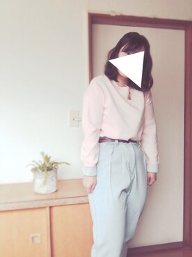 「マムジーンズ」｜ ⌘  p  o  n  ⌘さん（レディース・159cm）の冬コーディネート