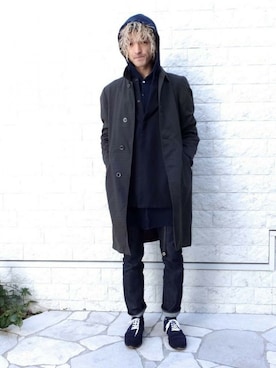 「アイテム（その他トップス）」を使った、RUMHOLEberufstaffさん（メンズ・178cm）の冬コーディネート