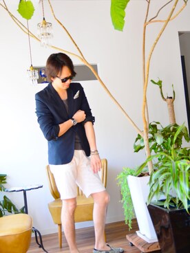 junhosimureさん（メンズ・180cm）の春コーディネート