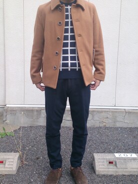 まー坊さん（メンズ・172cm）の秋コーディネート
