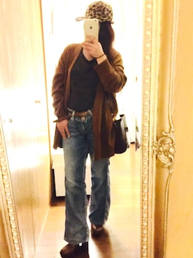 「Luz Llena (NEY)（ラズレナニー）のアイテム（バッグ）」を使った、SAO❤︎さん（レディース・151cm）の秋コーディネート