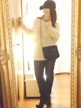 「LOWY（ロヴィ）のアイテム」を使った、SAO❤︎さん（レディース・151cm）の秋コーディネート