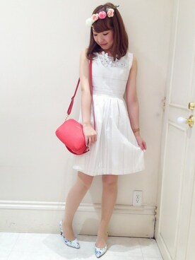 「MINIMUM（ミニマム）のアイテム（ワンピース/ドレス）」を使った、minimum神戸マルイstaffさん（レディース・163cm）の春コーディネート