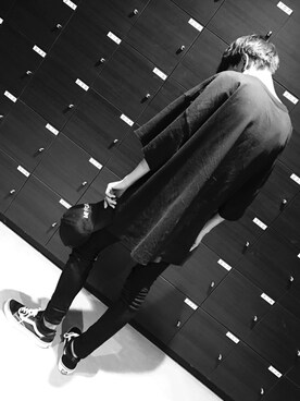 「NASASEASONS（ナサシーズンズ）のアイテム」を使った、ЯYUS∃iさん（メンズ・170cm）の秋コーディネート