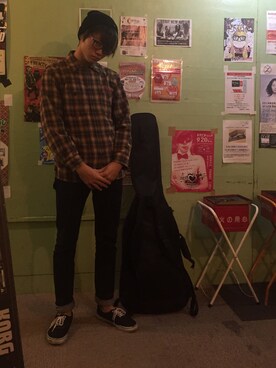 「RADICAL（RADICAL）のアイテム」を使った、$HXNさん（メンズ・180cm）の秋コーディネート