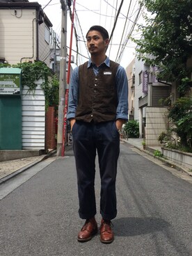 岩井一真さんのコーディネート