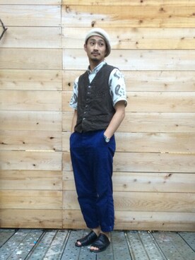 岩井一真さんのコーディネート