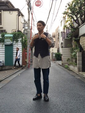 岩井一真さんのコーディネート